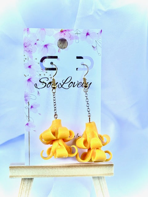 Double Puakenikeni Dangle Earrings