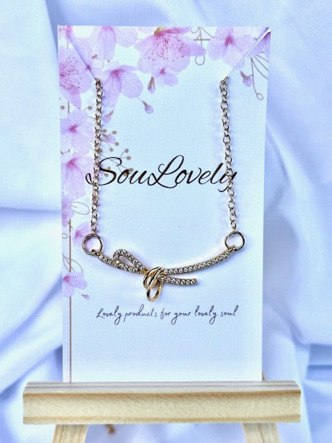 Gold Filled Knot Necklace