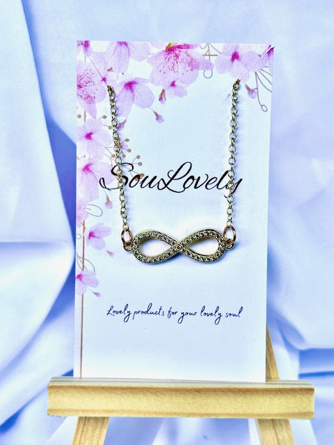 Gold Filled Infinity Necklace