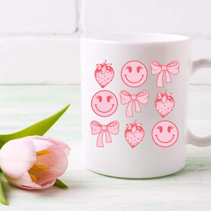 Coquette Era Coffee Mug/Soft Girl Era Coffee Mug/Pink Bows Aesthetic Mug/Cute Girly 11ozCeramic Mug