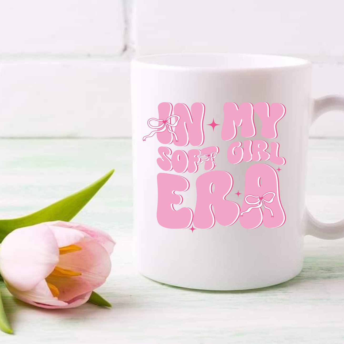 Coquette Era Coffee Mug/Soft Girl Era Coffee Mug/Pink Bows Aesthetic Mug/Cute Girly 11ozCeramic Mug