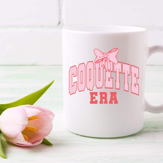 Coquette Era Coffee Mug/Soft Girl Era Coffee Mug/Pink Bows Aesthetic Mug/Cute Girly 11ozCeramic Mug