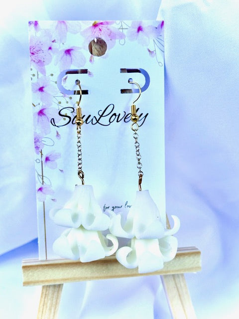 Double Puakenikeni Dangle Earrings