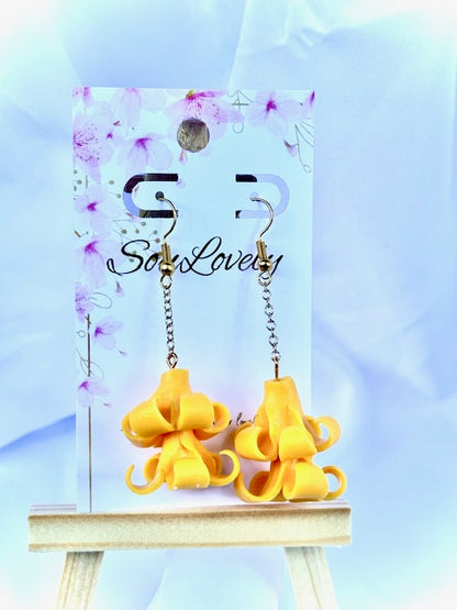 Double Puakenikeni Dangle Earrings