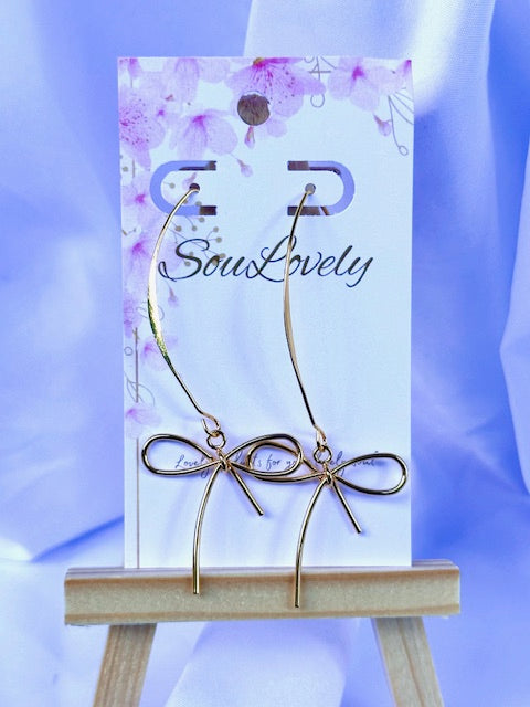 Bow Dangle Earrings