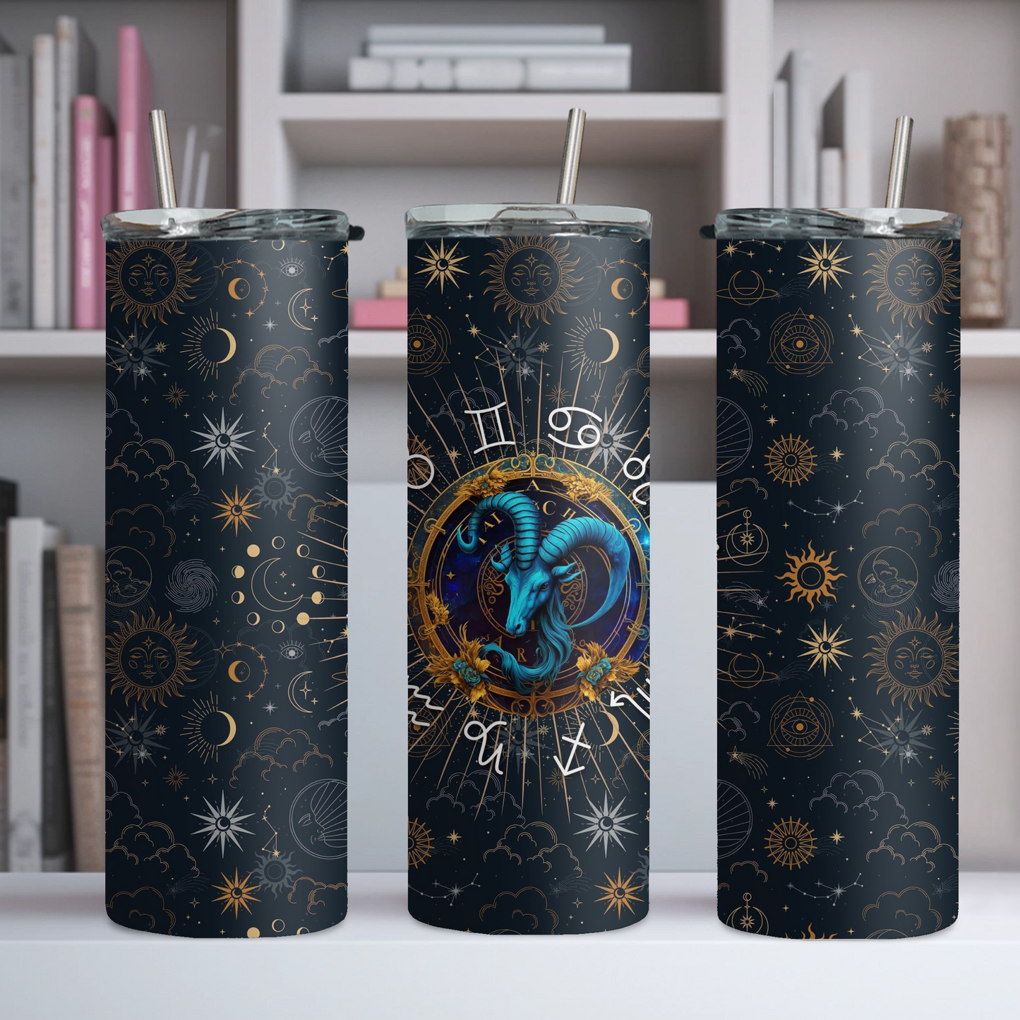 Zodiac 20oz Tumbler, Astrology Tumbler, Horoscope Tumbler