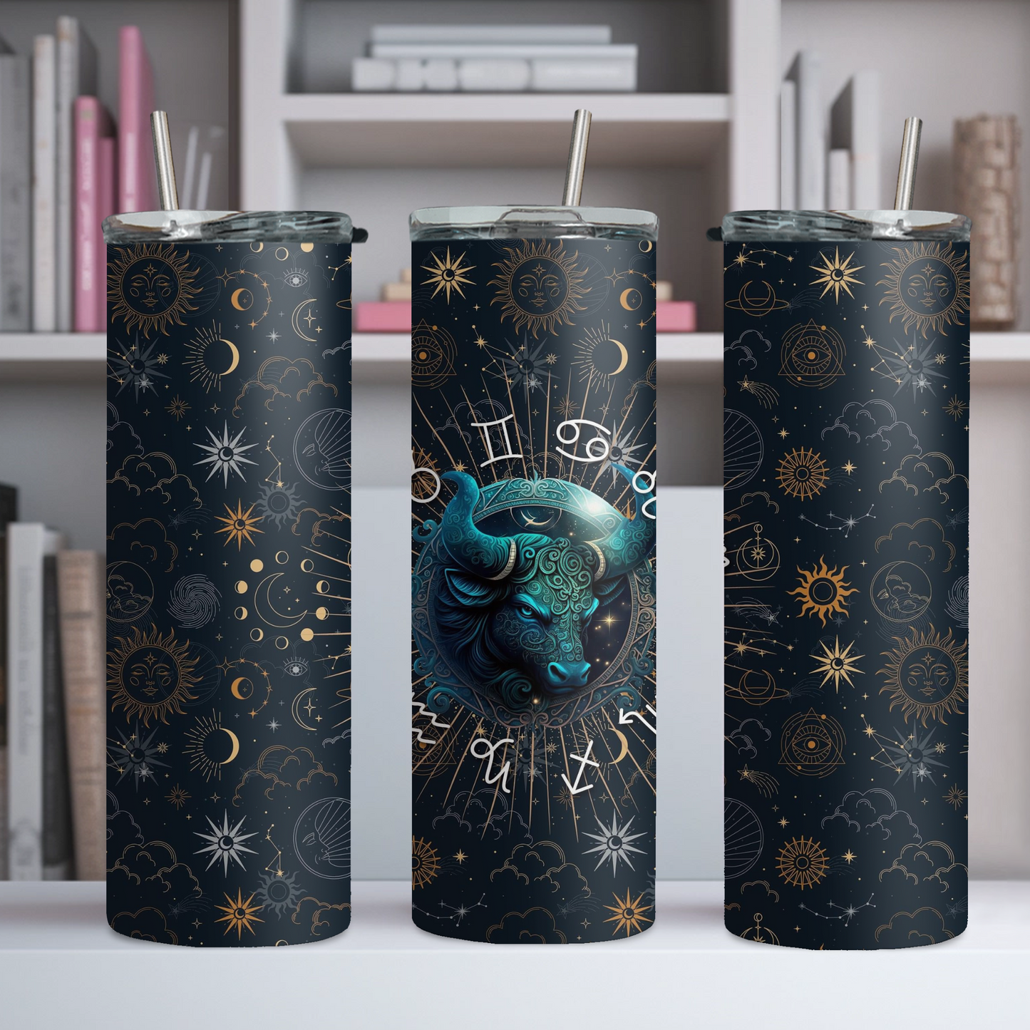 Zodiac 20oz Tumbler, Astrology Tumbler, Horoscope Tumbler