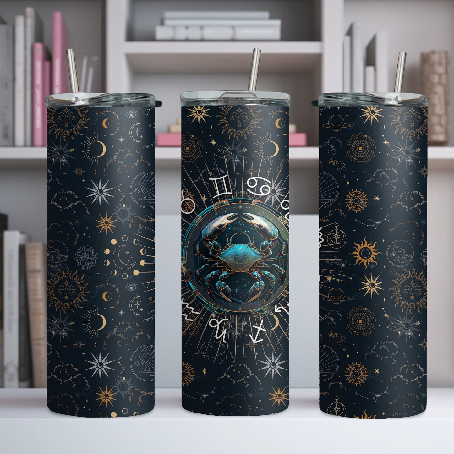 Zodiac 20oz Tumbler, Astrology Tumbler, Horoscope Tumbler