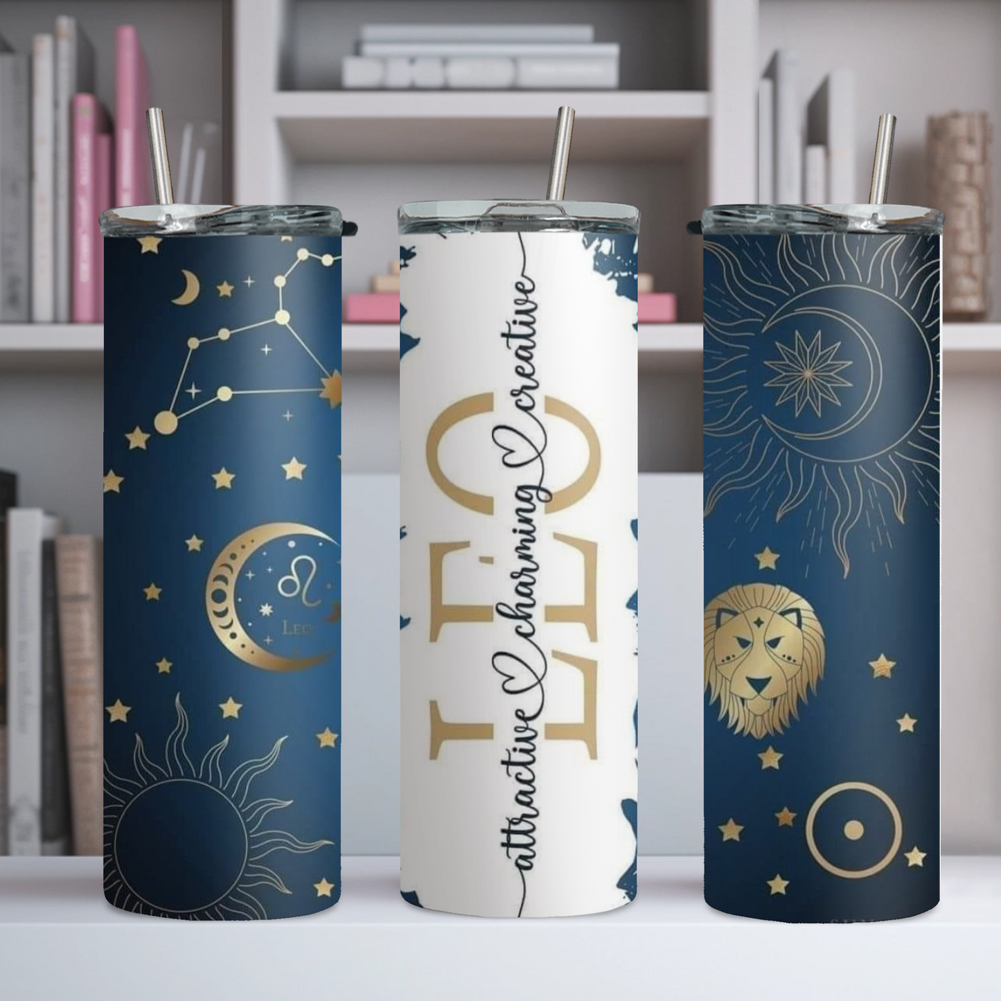 Zodiac 20oz Tumbler, Astrology Tumbler, Horoscope Tumbler