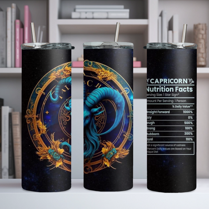 Zodiac 20oz Tumbler, Astrology Tumbler, Horoscope Tumbler