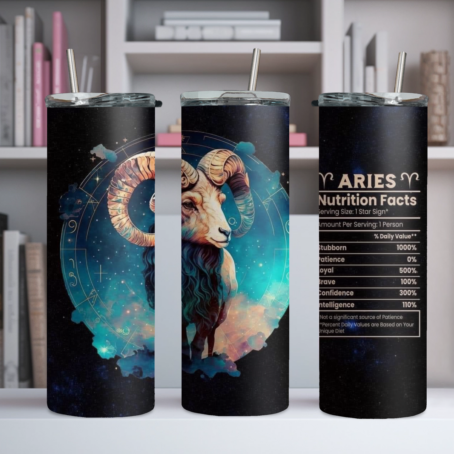 Zodiac 20oz Tumbler, Astrology Tumbler, Horoscope Tumbler