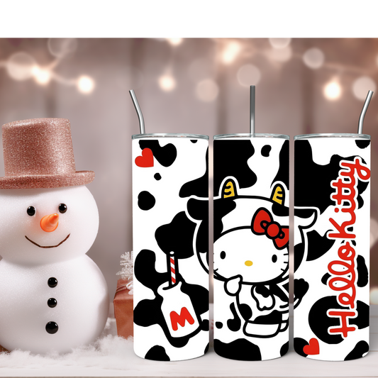 Hello Kitty Cow Print 20oz Tumbler