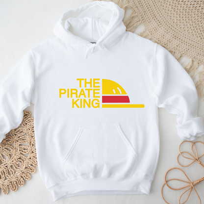 Pirate King Anime Hoodie/ Unisex Long Sleeve Hoodie/Pirate King Anime Fan Hoodie/ Anime Lover Hoodie