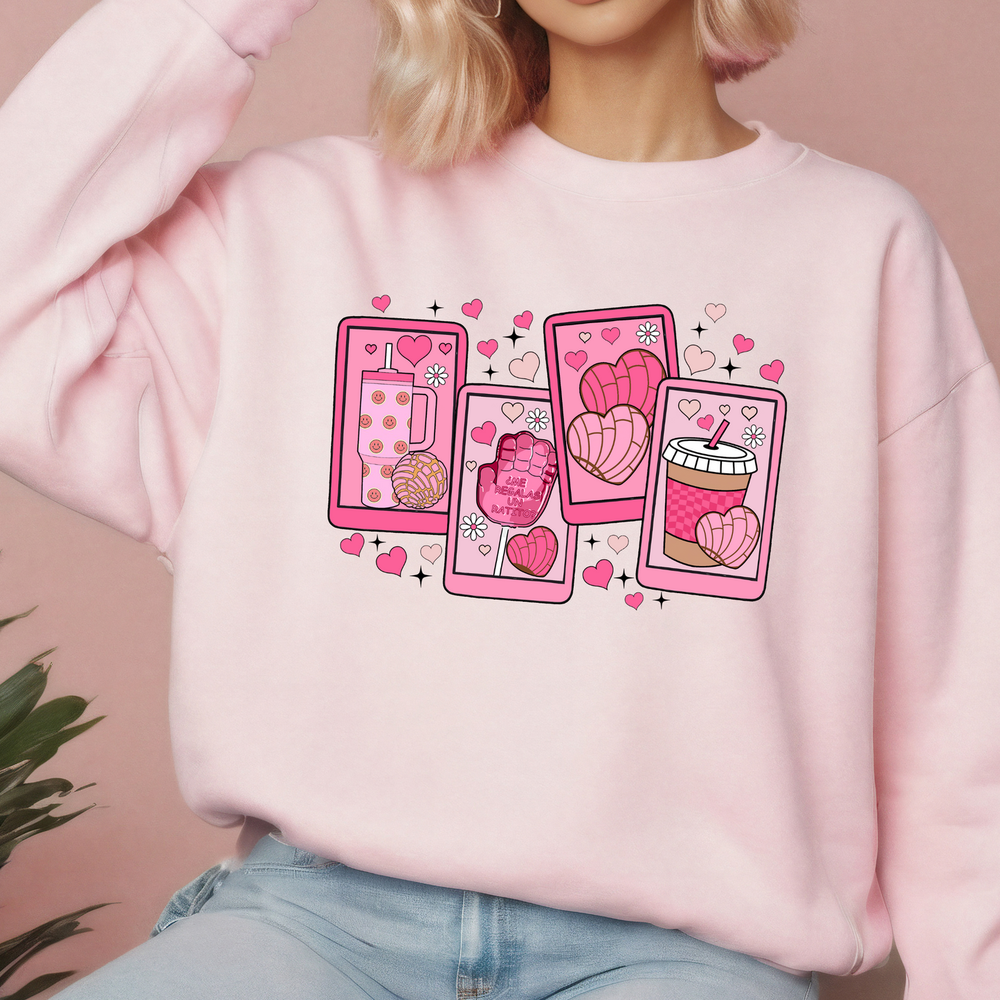 Valentines Cafecito Sweatshirts