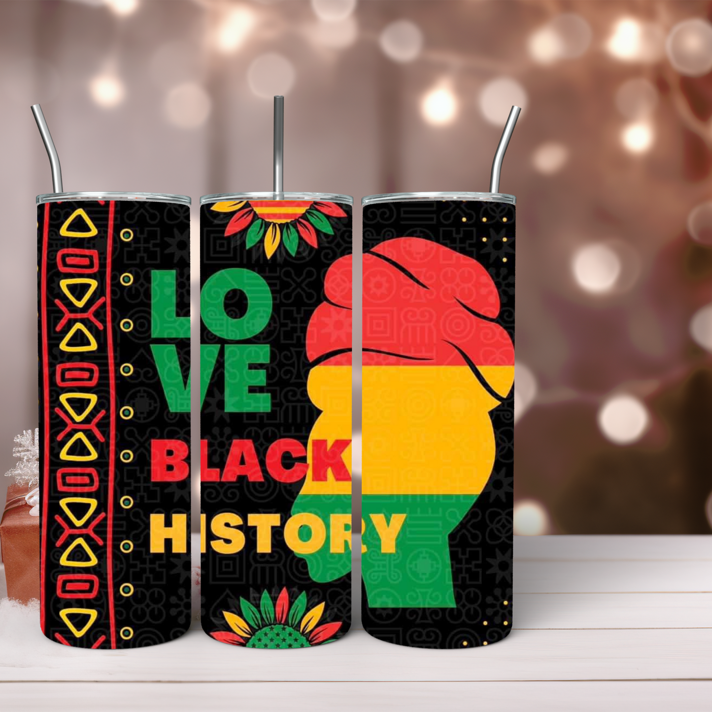 20oz Black History Month Tumbler, Celebrate Black Excellence, Black Girl Magic, Black Pride, Black Power, Black Love, Black Lives Matter