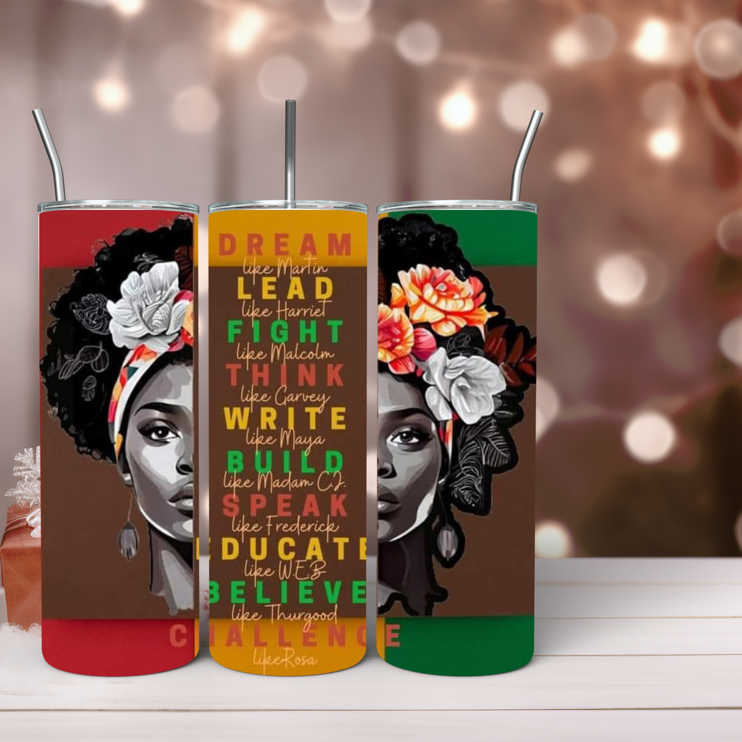 20oz Black History Month Tumbler, Celebrate Black Excellence, Black Girl Magic, Black Pride, Black Power, Black Love, Black Lives Matter