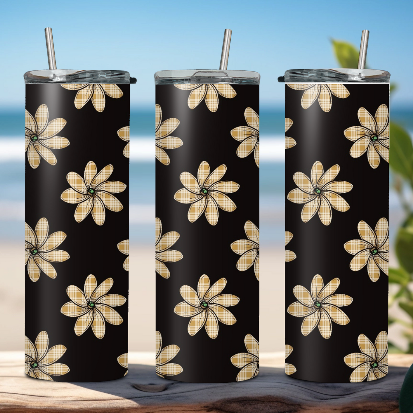 20oz Stainless Steel Tumbler with Spirit of Aloha Designs/Puakenikeni Tumbler/Tiare Tumbler/Hibiscus Tumbler/Plumeria Tumbler