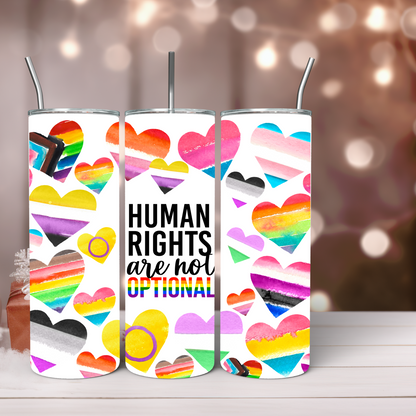 20oz Stainless Steel Pride Tumblers/LGTBQ+ Tumblers/Pride Month