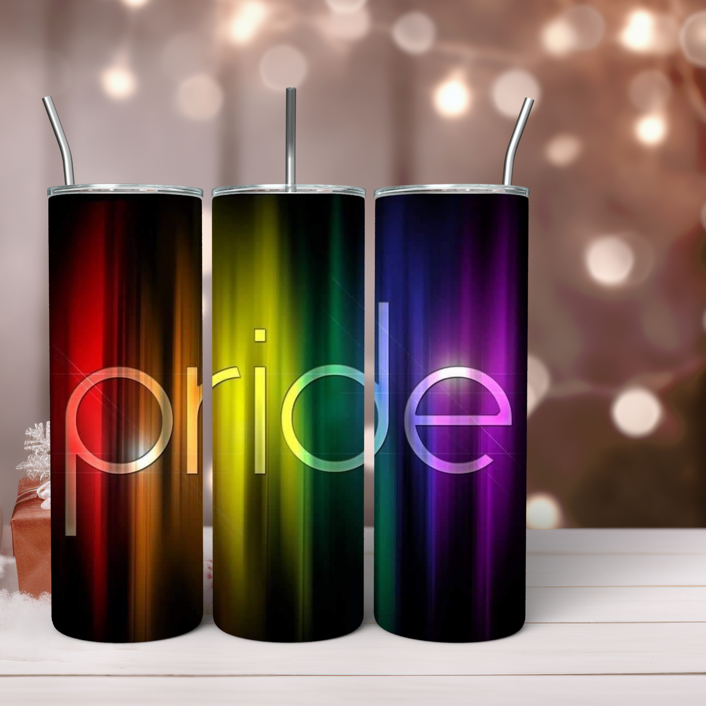 20oz Stainless Steel Pride Tumblers/LGTBQ+ Tumblers/Pride Month