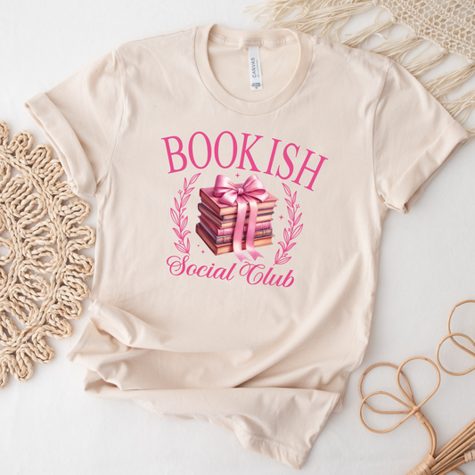 Bookish Social Club Shirt/Sweatshirt/Hoodie, Mom Shirt, Book Lover Graphic Tee, Unisex Sweatshirt, Bookworm Hoodie, Funny Social Clubs Shirt