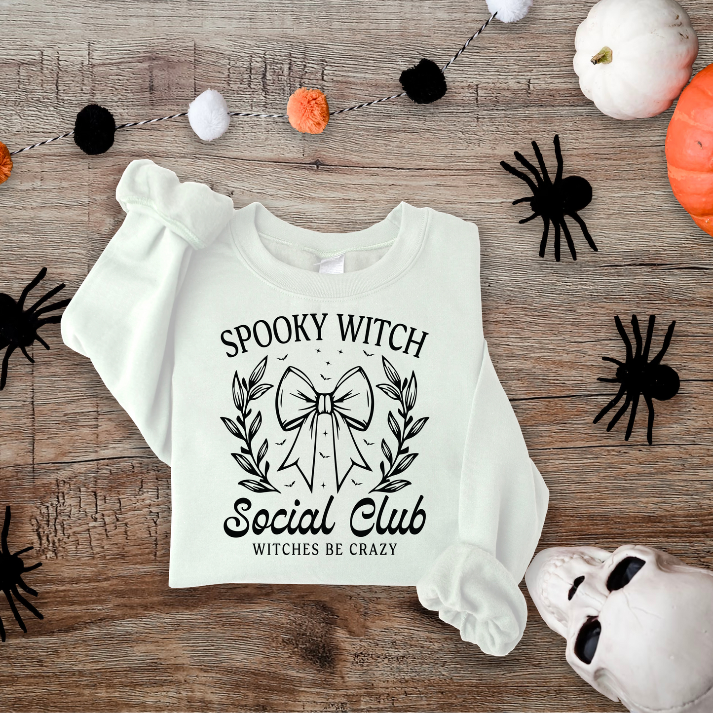 Spooky Witch Sweatshirt, Halloween Tee, Spooky Sweatshirt, Spooky Halloween, Spooky Season, Halloween Gift, Spooky Crewneck