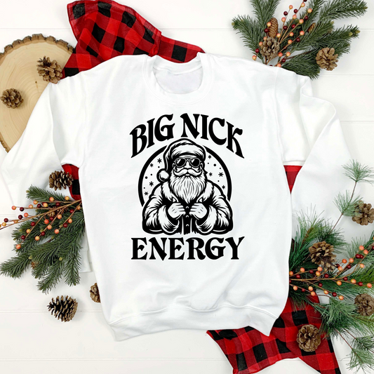 Funny Santa Sweatshirts, Holiday Crewnecks, Christmas Sweatshirts