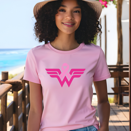 Breast Cancer Awareness Shirt (Wonderwoman)